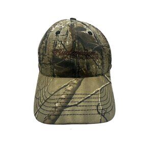 Budweiser Outdoors Realtree Camouflage Baseball Cap Turkey Hunting
